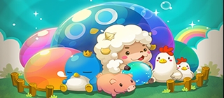Farm Bubble Sheep
